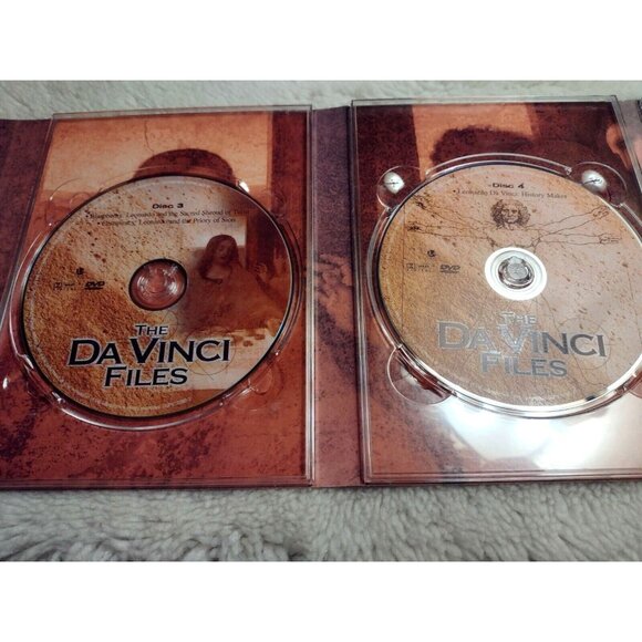 The Da Vinci Files (DVD, 2008, 5-Disc Set, Digipak) Includes 4 Disks ONLY - Picture 4 of 9
